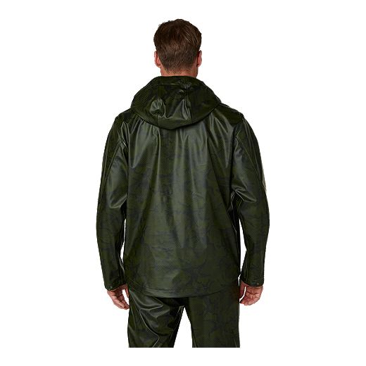 Helly-Hansen Mens Moss Hooded Fully Waterproof Windproof Raincoat Jacket