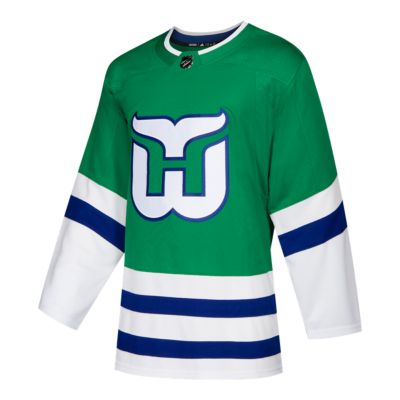 hartford whalers green jersey