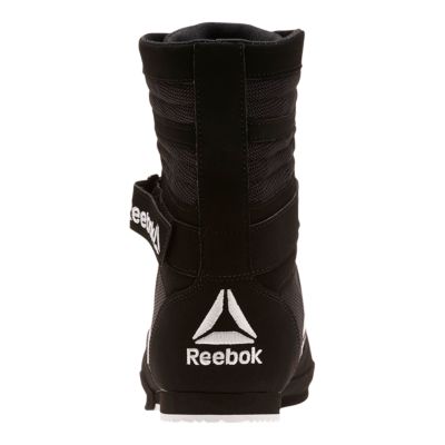 all black reebok boxing boots