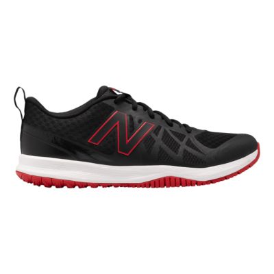 new balance black gym shoes