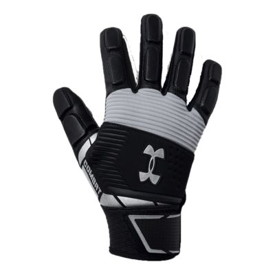 Under Armour Combat NFL Padded Football Glove Black Sport Chek