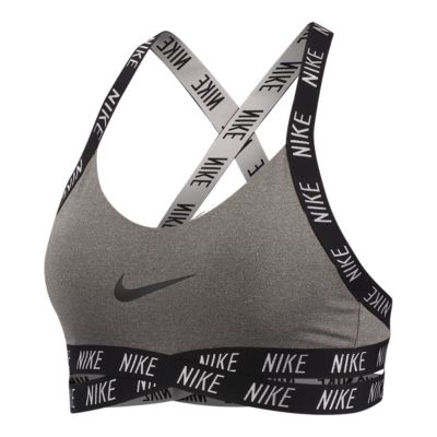 nike women's indy logo sports bra