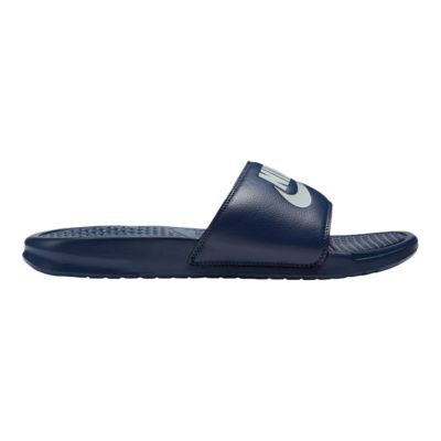 nike benassi navy