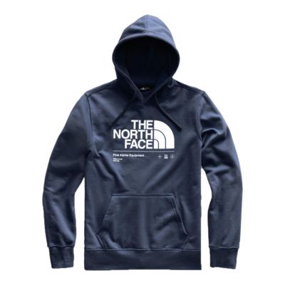 the north face men's urban exploration half dome pullover hoodie