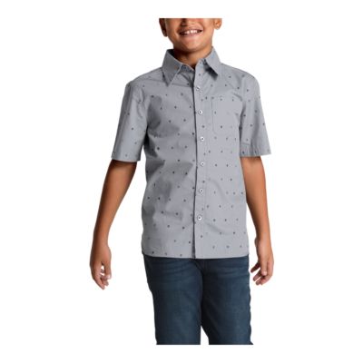 north face button down short sleeve