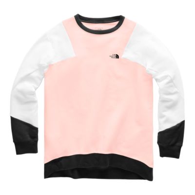 north face pink sweater