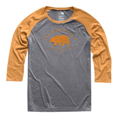 north face baseball tee