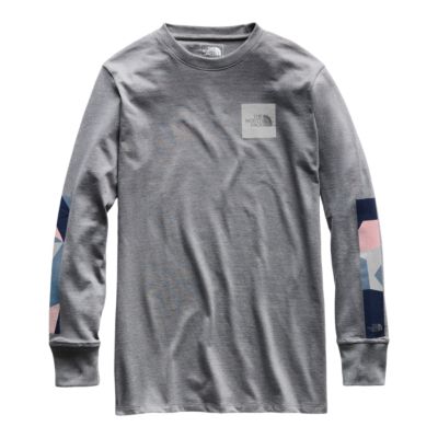 womens long sleeve north face t shirt
