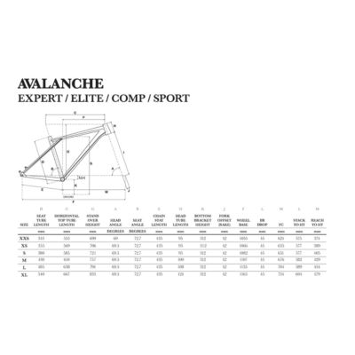 gt xl frame size