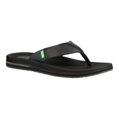 sanuk men's beer cozy flip flop