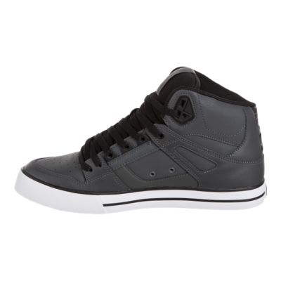 grey dc high tops