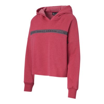 pink fleece hoodie women's