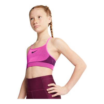 nike girls bra