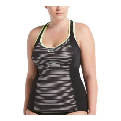 nike v neck tankini