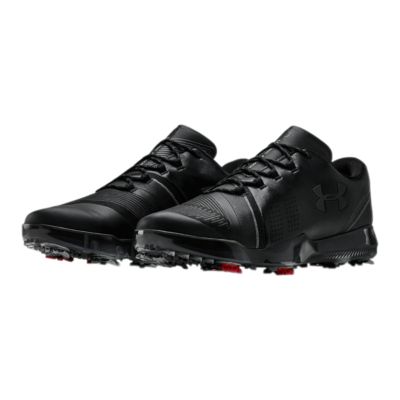under armour golf shoes black