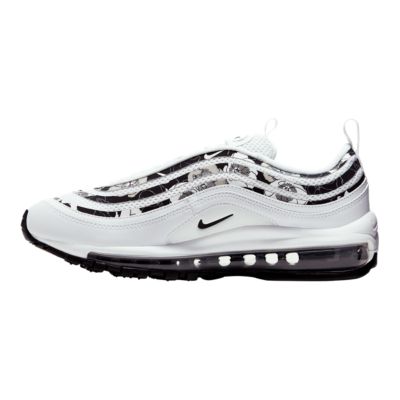 air max 97 black and white floral