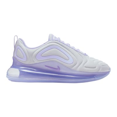 purple and white air max 720