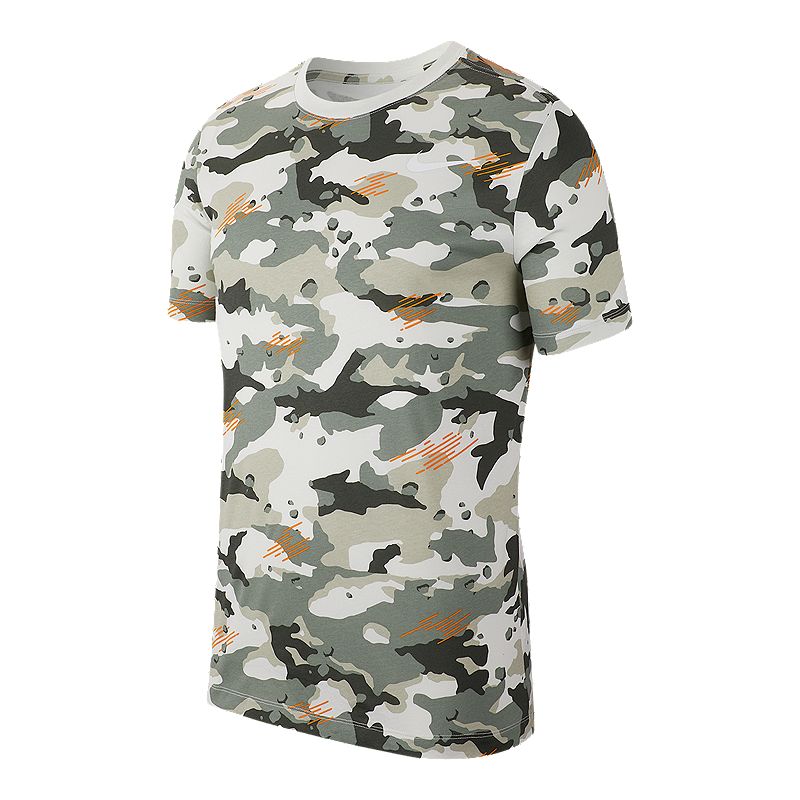 Nike Dry Men's Camo Printed T Shirt | Sport Chek