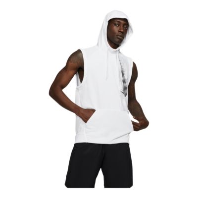 nike sleeveless zip up hoodie