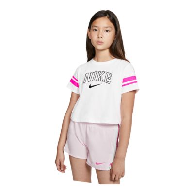 girls nike crop top