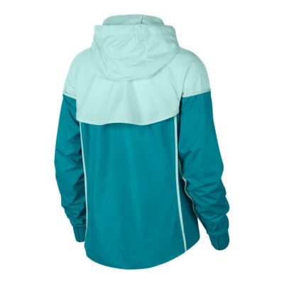 teal nike jacket