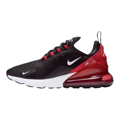 mens 'air max 270 red and white