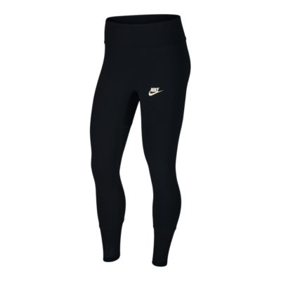 nike sportswear logo leggings