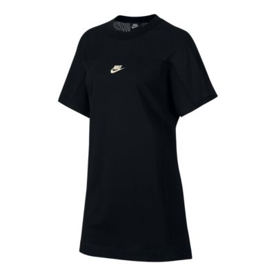 nike t shirt dress womens