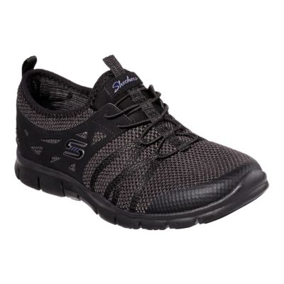 skechers gratis black