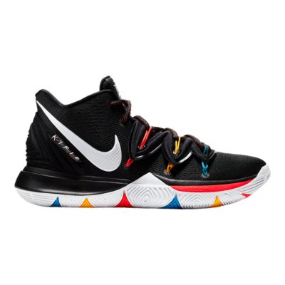 Nike Kyrie 5 Uconn PE White Red Basketball Shoes Shopee