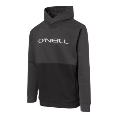 solid black pullover hoodie