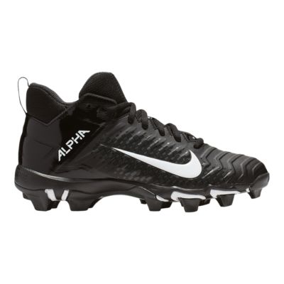 boys white football cleats