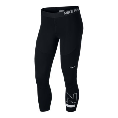 nike women's pro crop tights