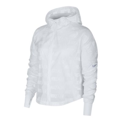 nike air women's hooded running jacket