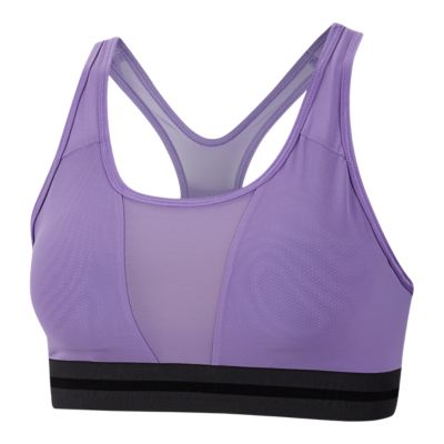 nike sports bra purple