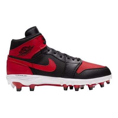 red nike football cleats