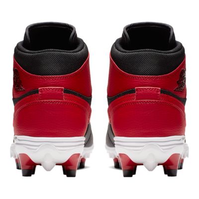 jordan football cleats red