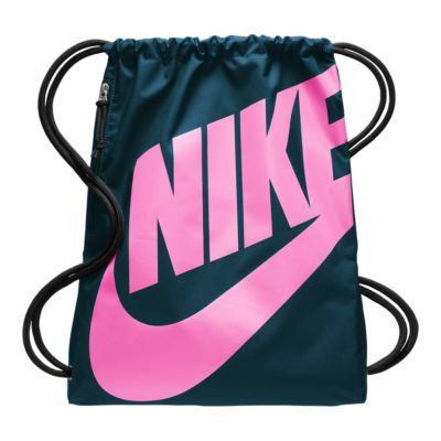 nike gymsack pink