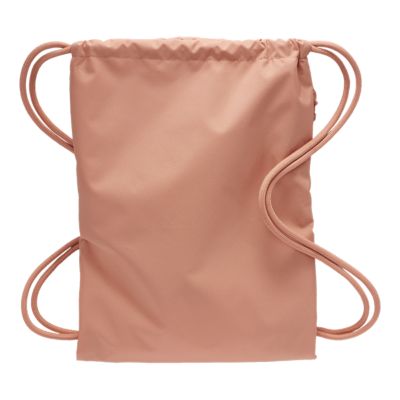 nike heritage gymsack rose gold