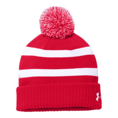 under armour pom pom beanie