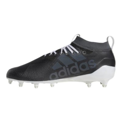 all black adizero football cleats