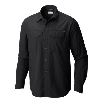 men's silver ridge long sleeve shirt