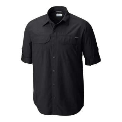 columbia silver ridge long sleeve shirt mens