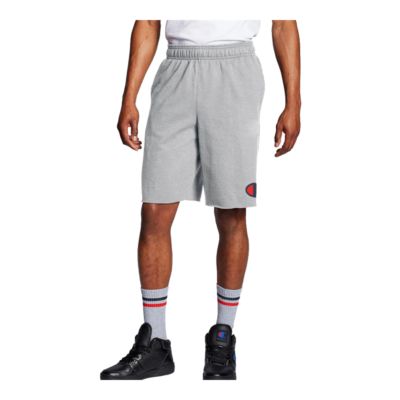 champion men's fleece shorts
