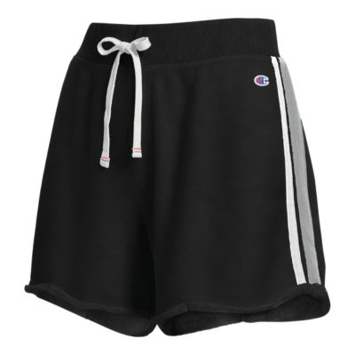 black champion shorts women