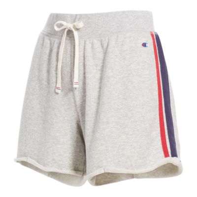 Champion women's heritage french terry shorts clearance