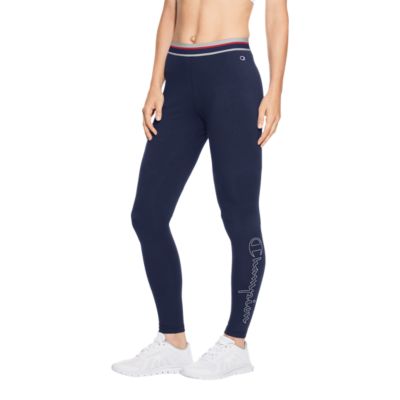 women's champion logo leggings