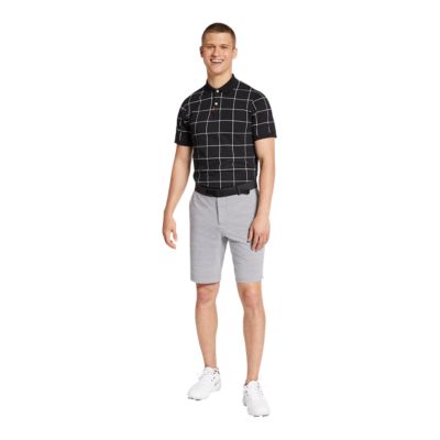 nike men's solid slim fit flex golf shorts