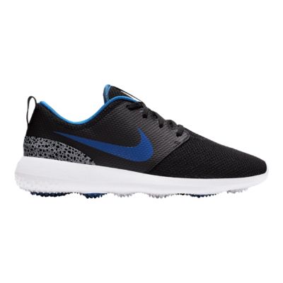 nike roshe black blue