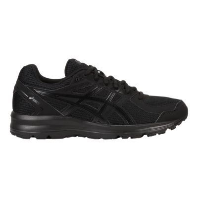 asics women's walking shoes black